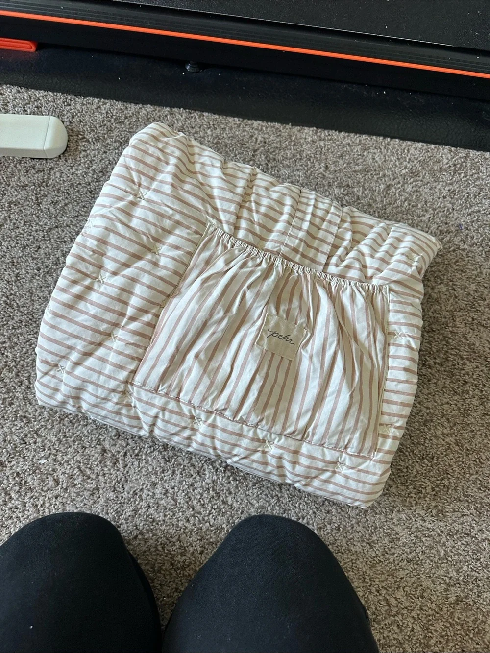 Pehr Pink Stripe Diaper Cover